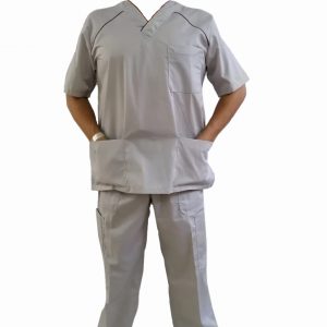 Pijama quirúrgica caballero modelo H2-93 color gris