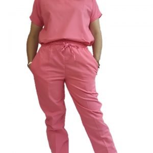 Pijama Dama Jogger Coral