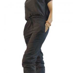 Pijama Dama Jogger Negra