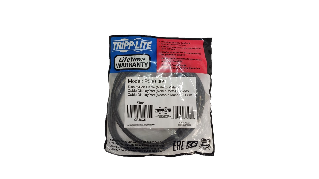 Cable Tripp Lite Displayport P580-006