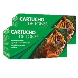 Cartucho compatible de Toner CE285A/ CB435A/CB436A 2 pzas